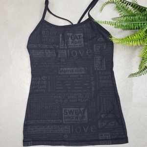 Lululemon Power Pose Sweat one Day Tank Top